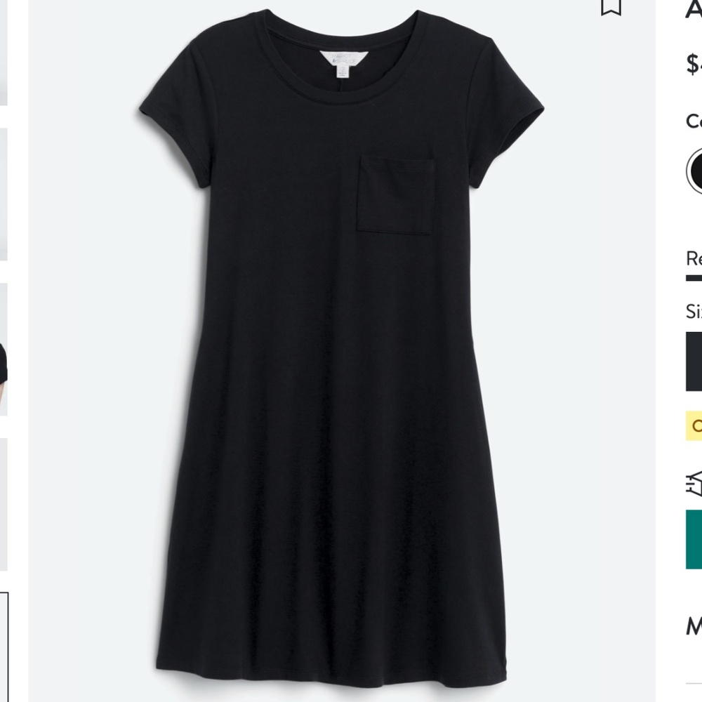 MARKET & SPRUCE Alison Knit T-Shirt Dress